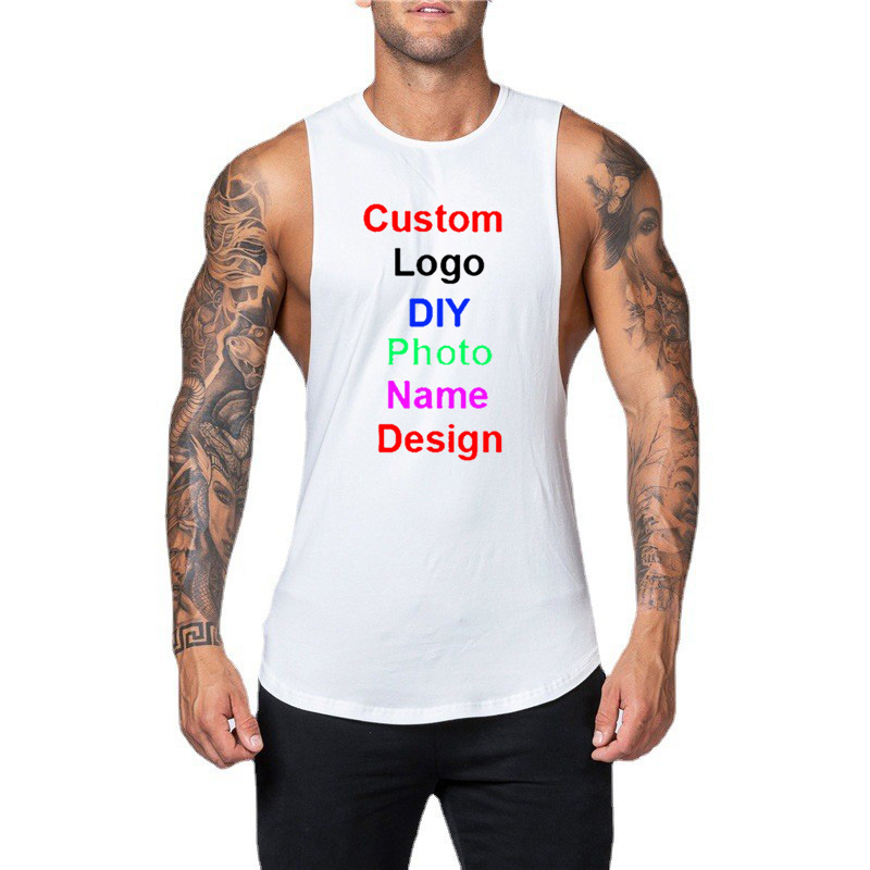 DIY Customized Logo Brand Gym  - Tank Top Muscle avis et prix