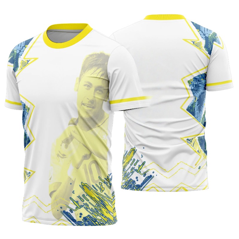 Summer Brazil Neymar No.10 Gra - Tee Graphic Print avis et prix
