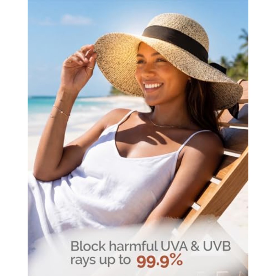 Hat Hut Wide Brim Beach Sun Ha - Packable Hat Nylon avis et prix