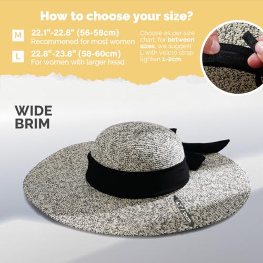 Hat Hut Wide Brim Beach Sun Ha - Packable Hat Nylon avis et prix