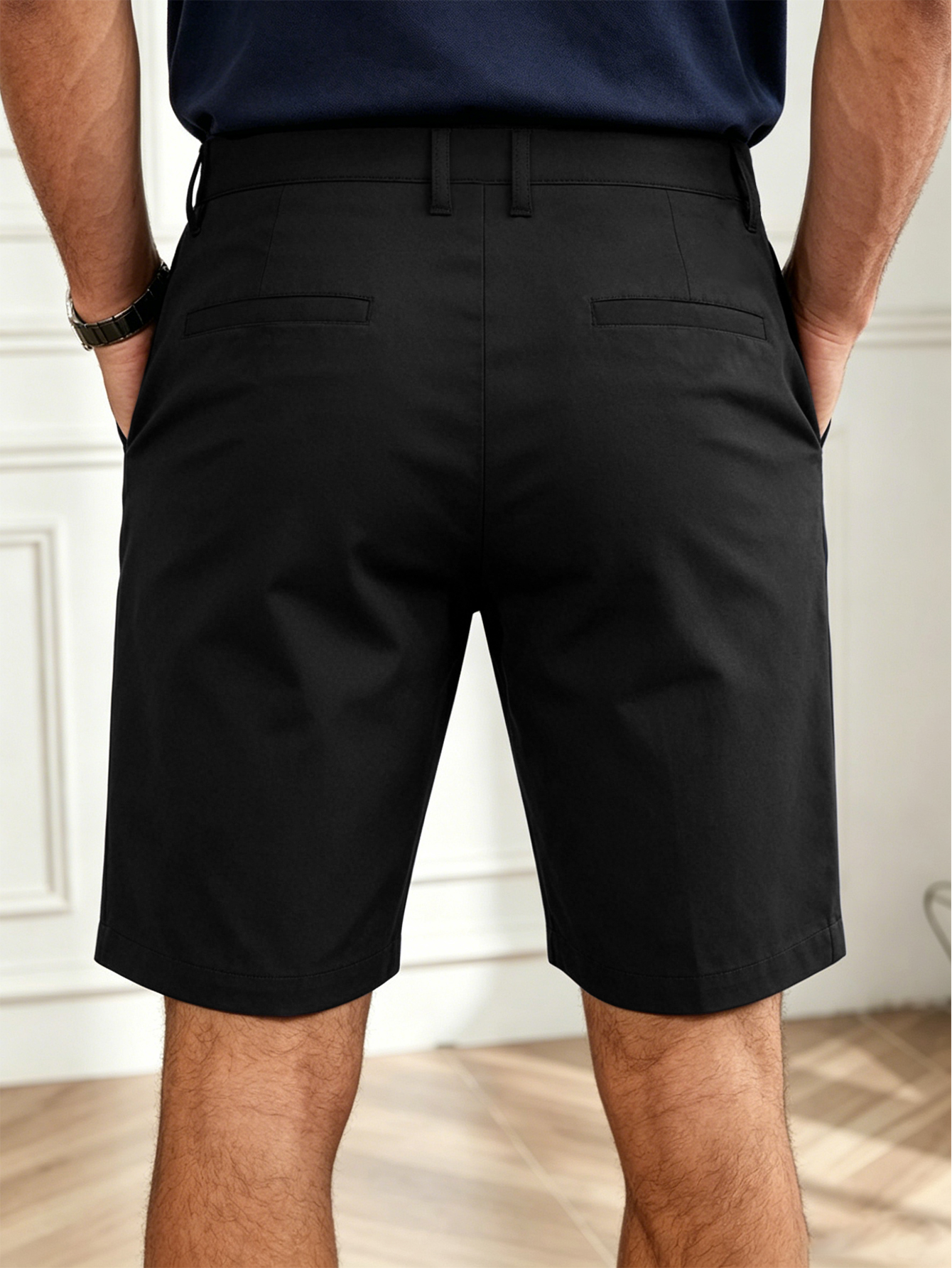 Men's Summer Stretch Chino Sho - Shorts Chino Slim avis et prix