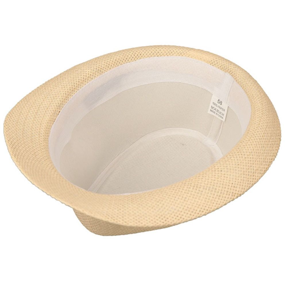 Summer Adjustable Cotton linen - Bucket Hat Straw avis et prix