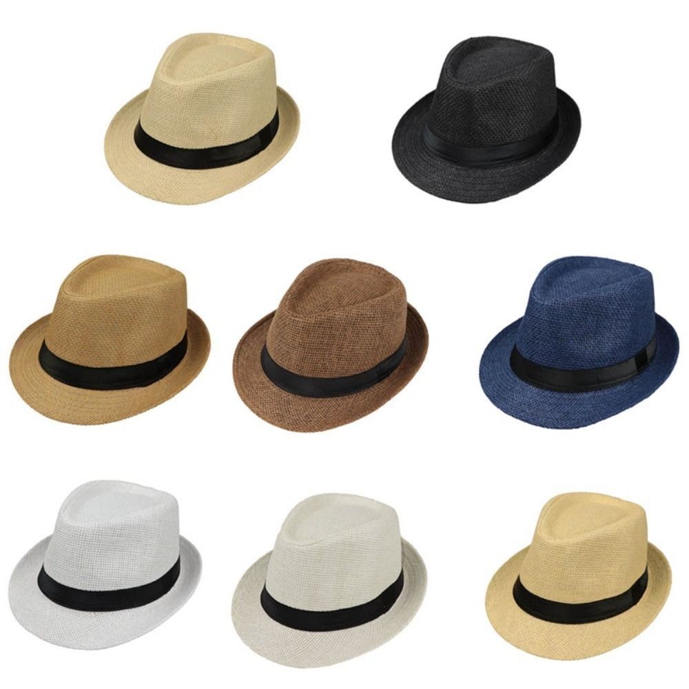 Summer Adjustable Cotton linen - Bucket Hat Straw avis et prix