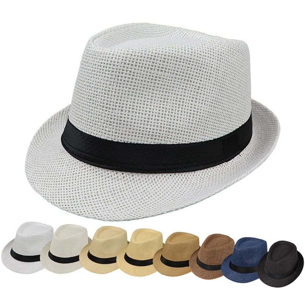 Summer Adjustable Cotton linen - Bucket Hat Straw avis et prix