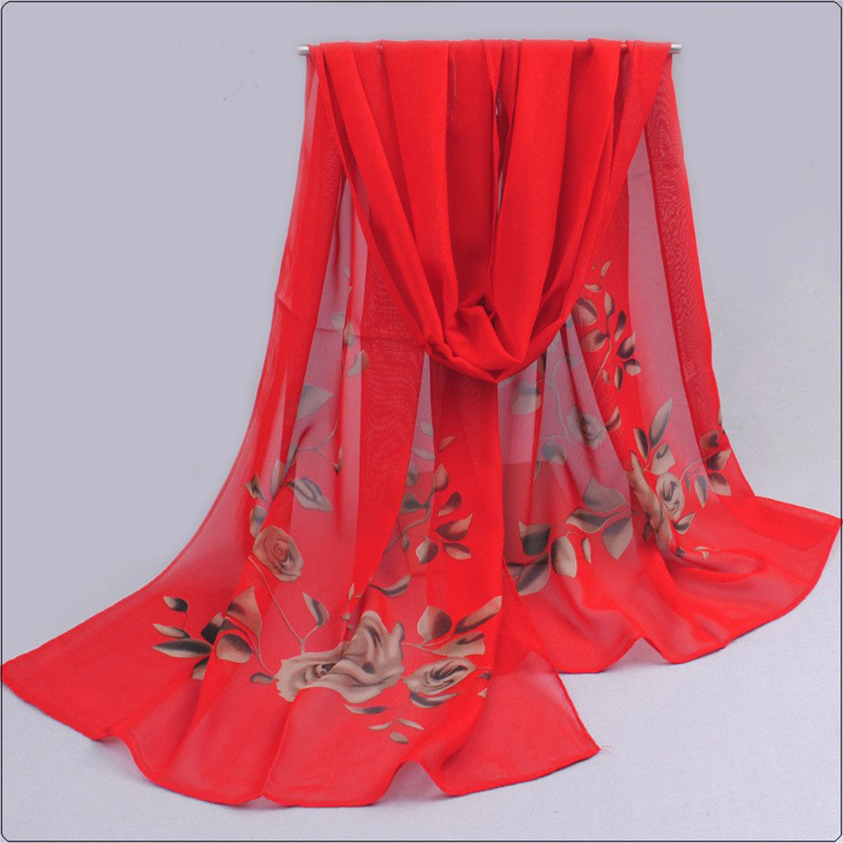 1pcs Chiffon Scarf Simple Eleg - Beach Towel Large avis et prix