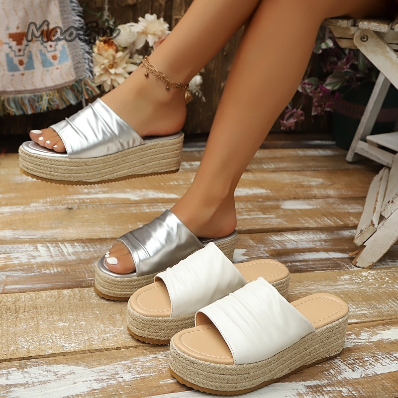 Women's Ruched Espadrille Wedg - Espadrille Slip On avis et prix