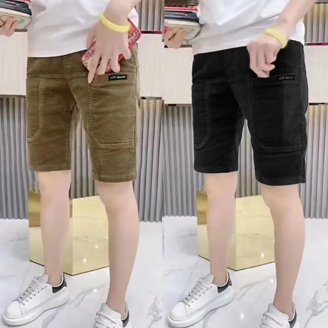 Slim Fit Summer Thin Corduroy  - Shorts Chino Slim avis et prix