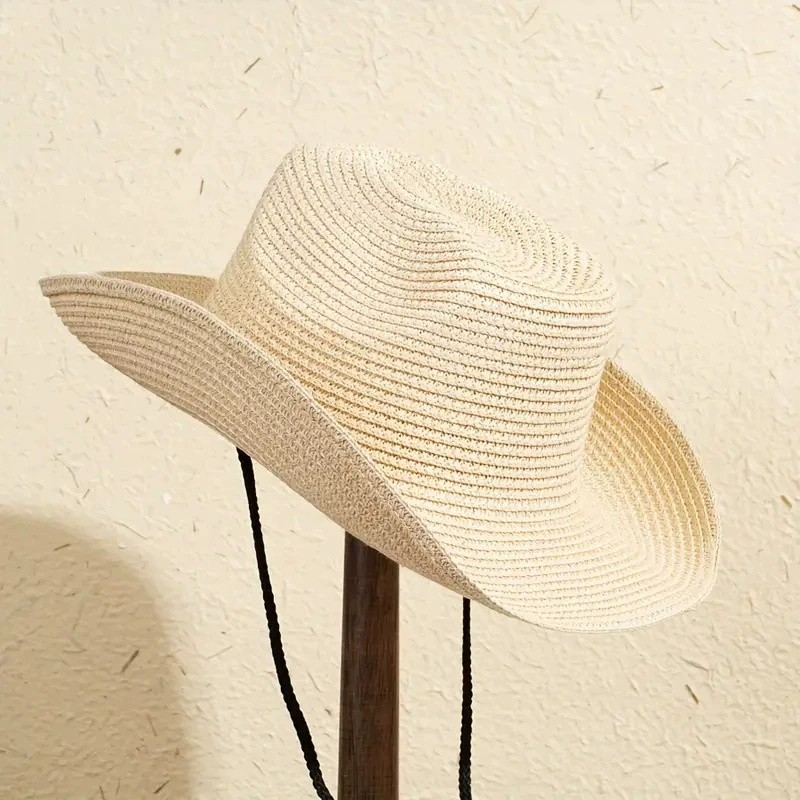 Large Size 56-60cm New Natural - Bucket Hat Straw avis et prix