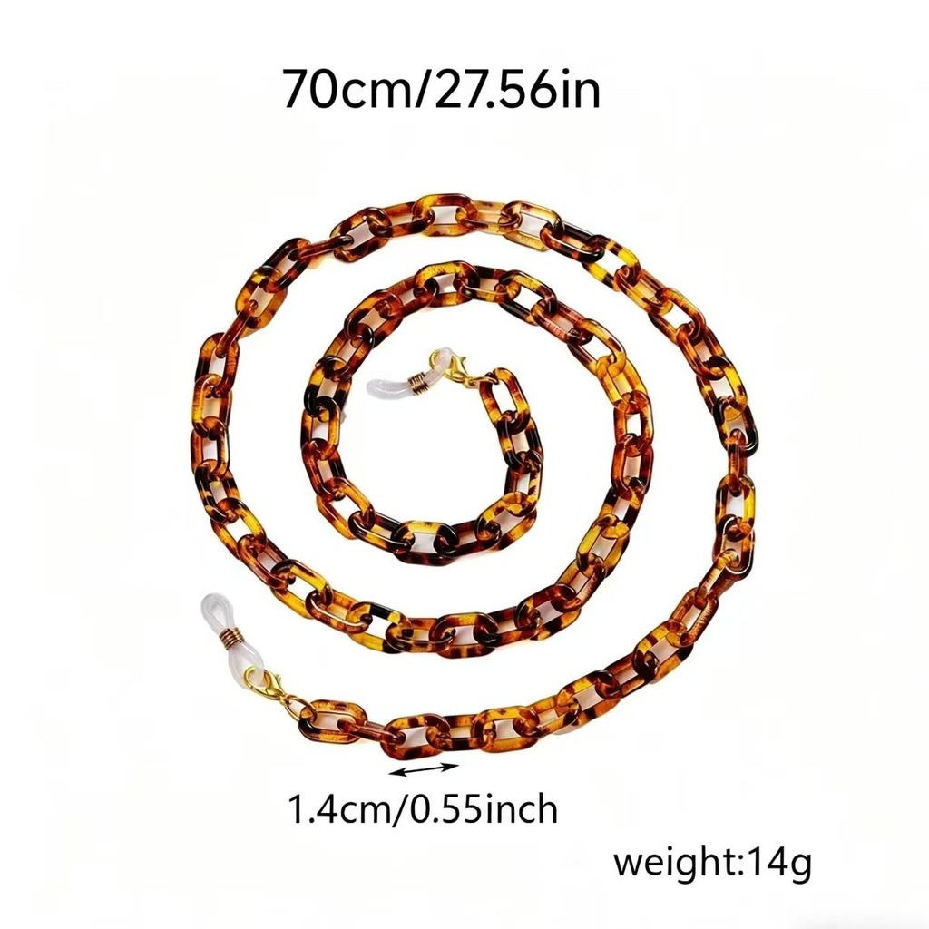 KLASSNUM Multicolor Brown Acry - Sunglass Retainer Cord avis et prix