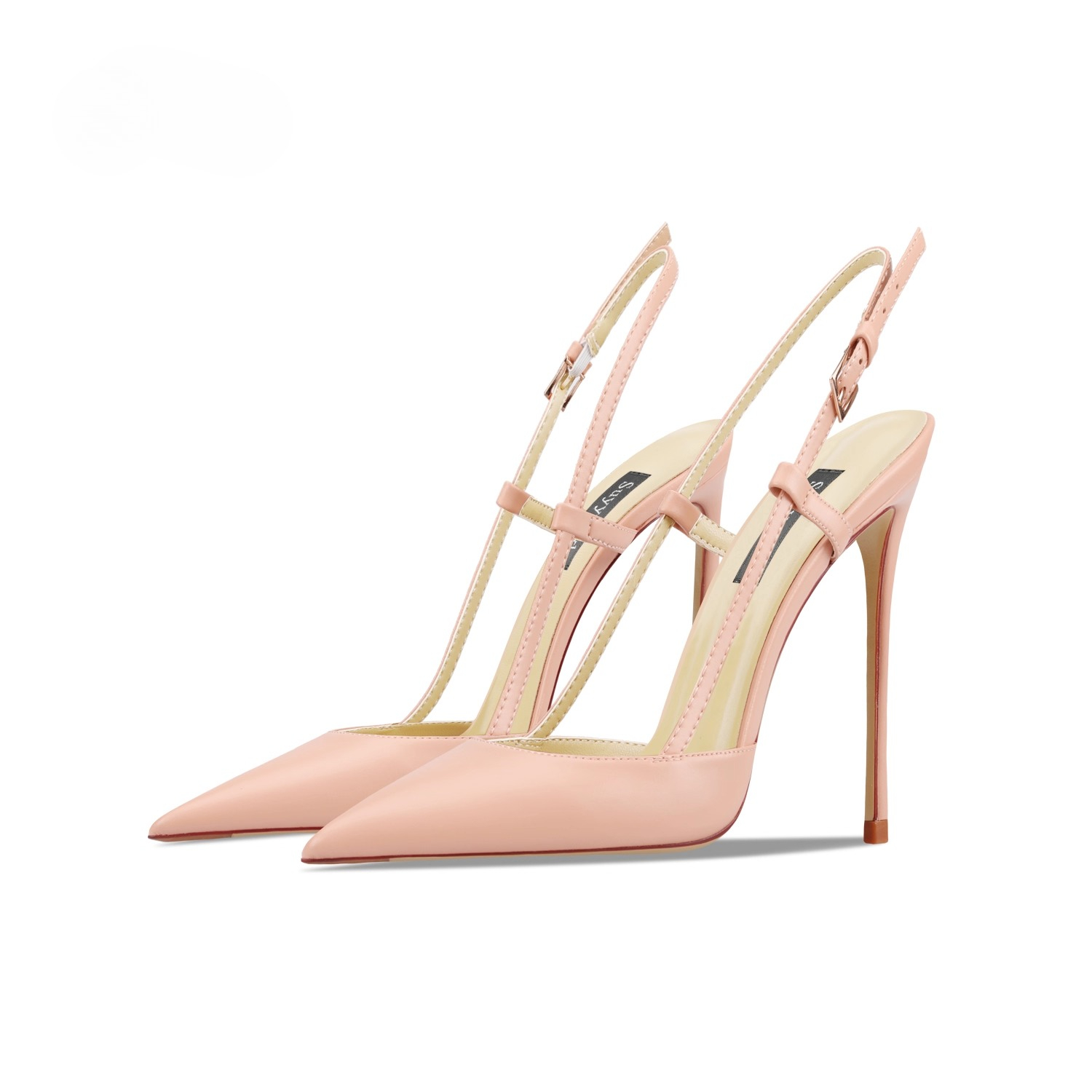 Bare leather edge buckle strai - Casual Sandal Leather avis et prix