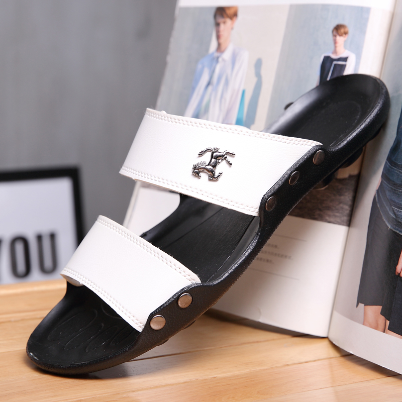 HKDQ Hot Sale Designer Slipper - Flip Flop Leather Men avis et prix