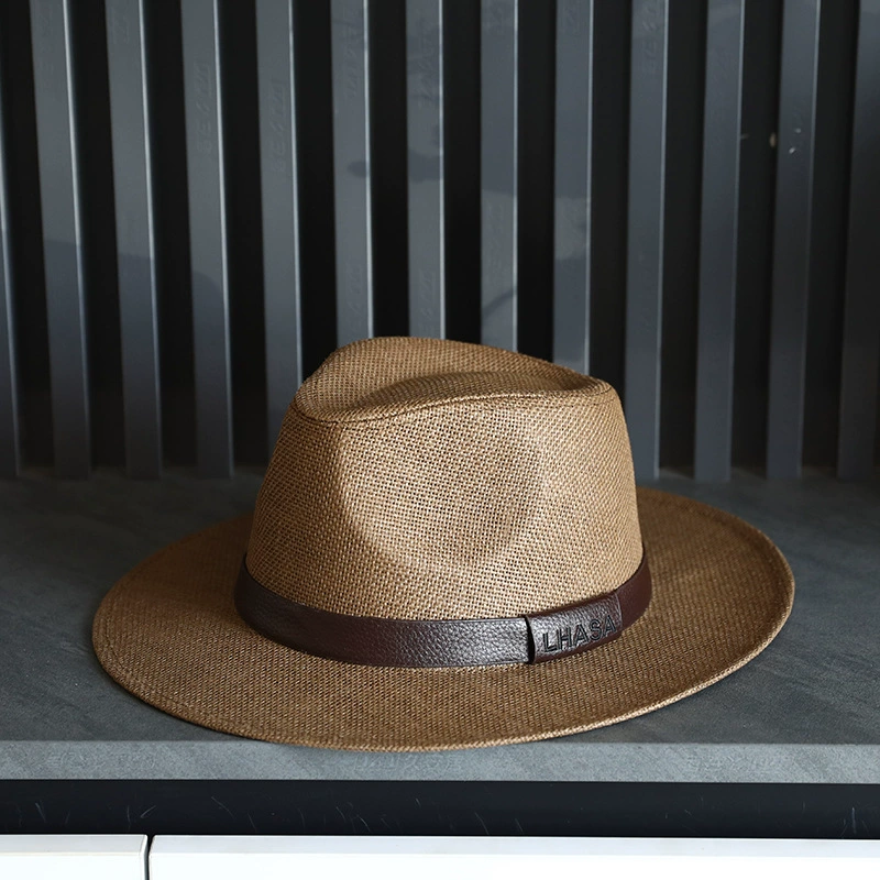 Panama woven straw sun hat  Ja - Bucket Hat Straw avis et prix