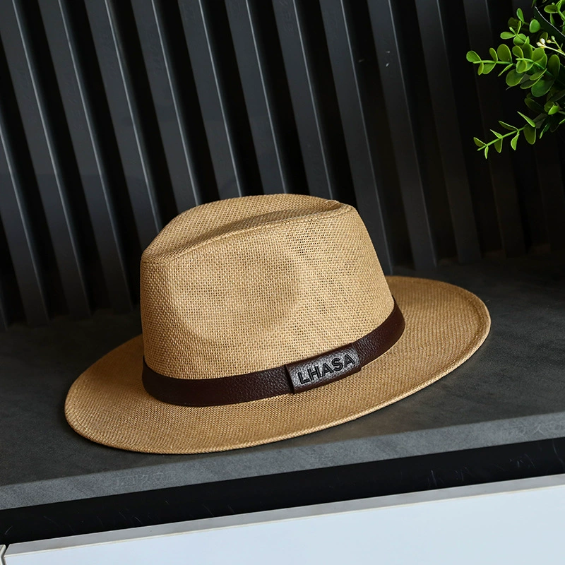 Panama woven straw sun hat  Ja - Bucket Hat Straw avis et prix