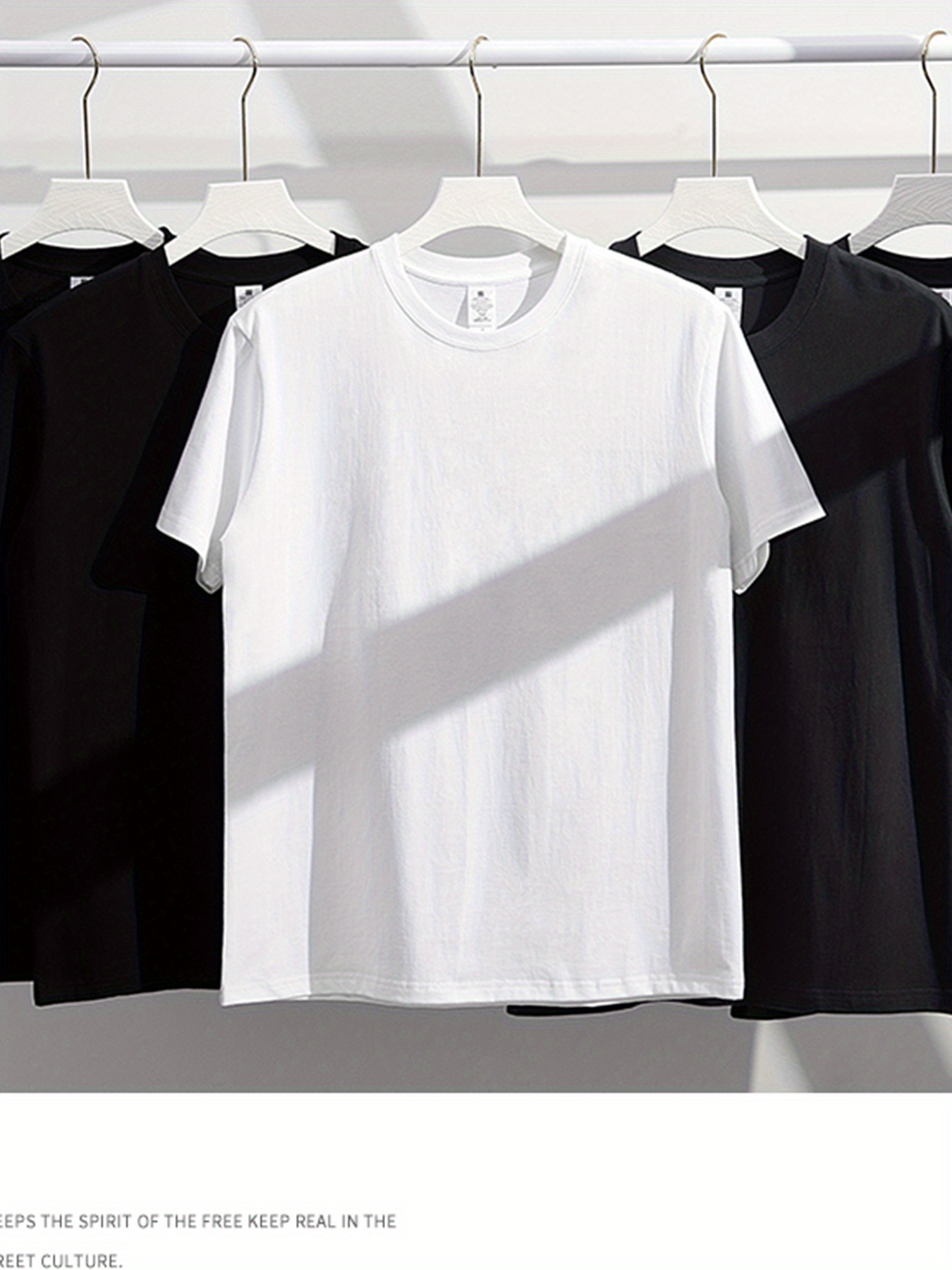 Men's Cotton T-Shirt Soft Brea - Linen Shirt Breathable avis et prix