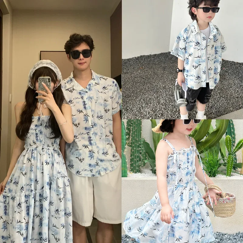 Resort Couple Look Parents and - Resort Shirt Floral avis et prix