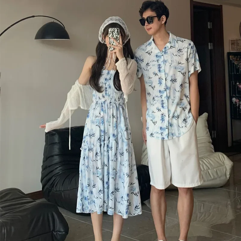 Resort Couple Look Parents and - Resort Shirt Floral avis et prix