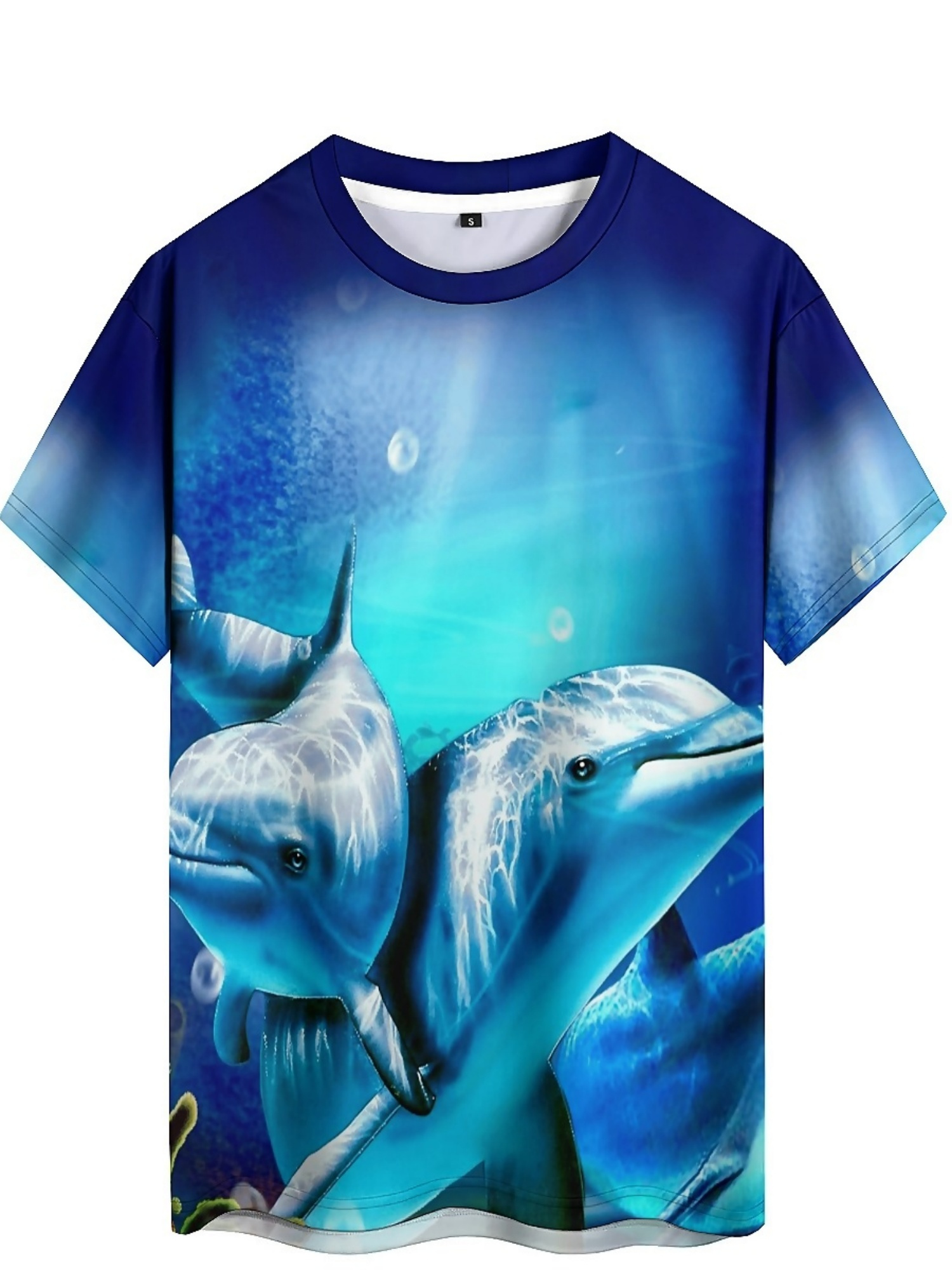 Men'S Ocean Animal Dolphin Pri - Tee Graphic Print avis et prix