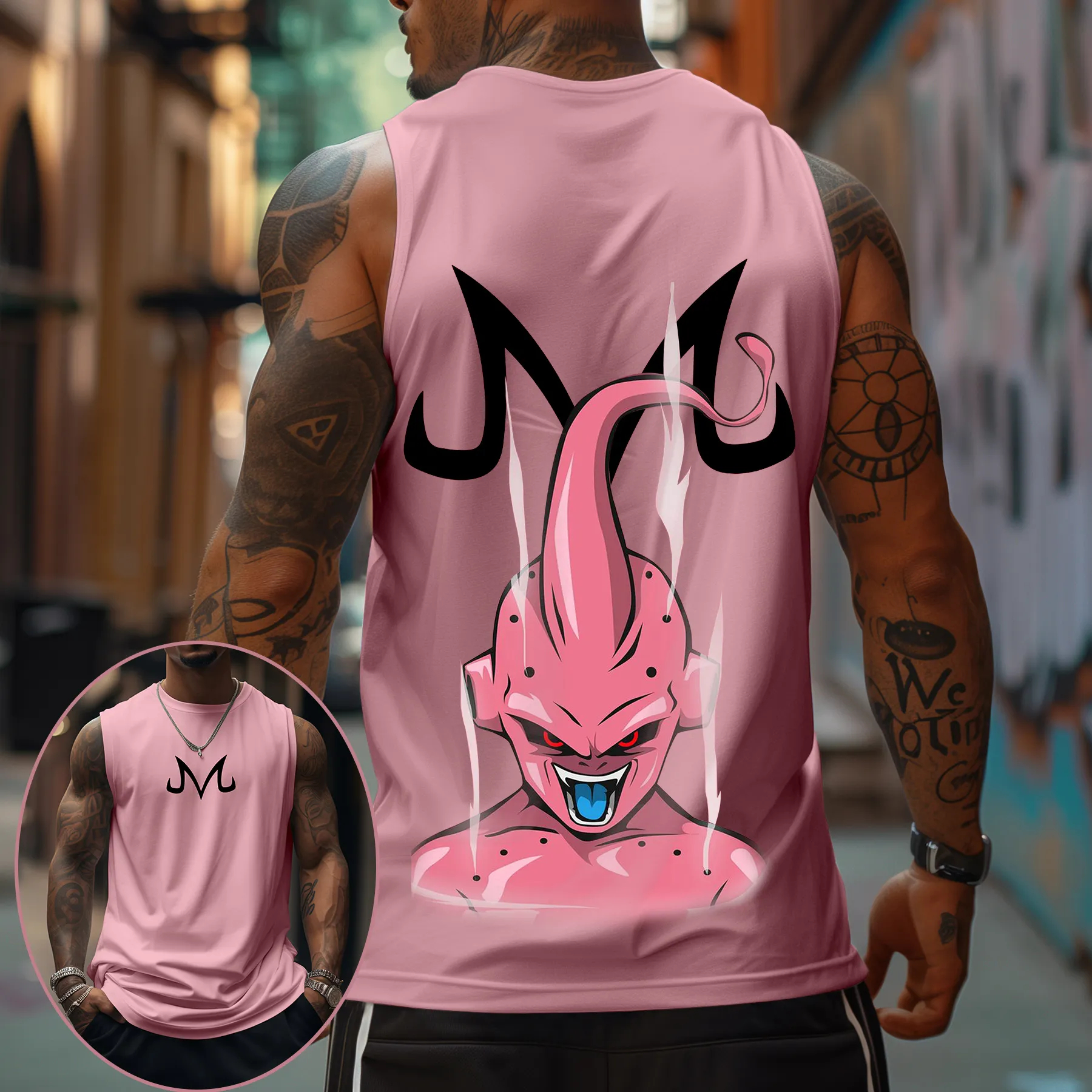 Majin Buu Dragon Ball Anime Pr - Tank Top Muscle avis et prix
