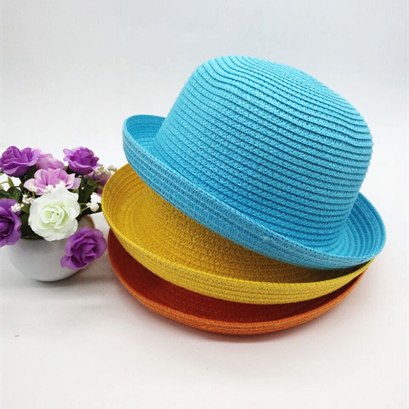 Parent-child Adult/Child Straw - Bucket Hat Straw avis et prix