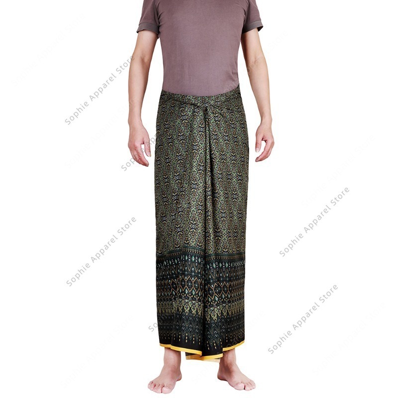 Batik Sarong Skirt for Beach W - Sarong Men Wrap avis et prix