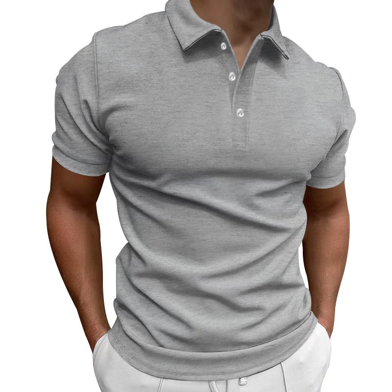Casual Slim Fit Shirt Short Sl - Polo Shirt Pique avis et prix