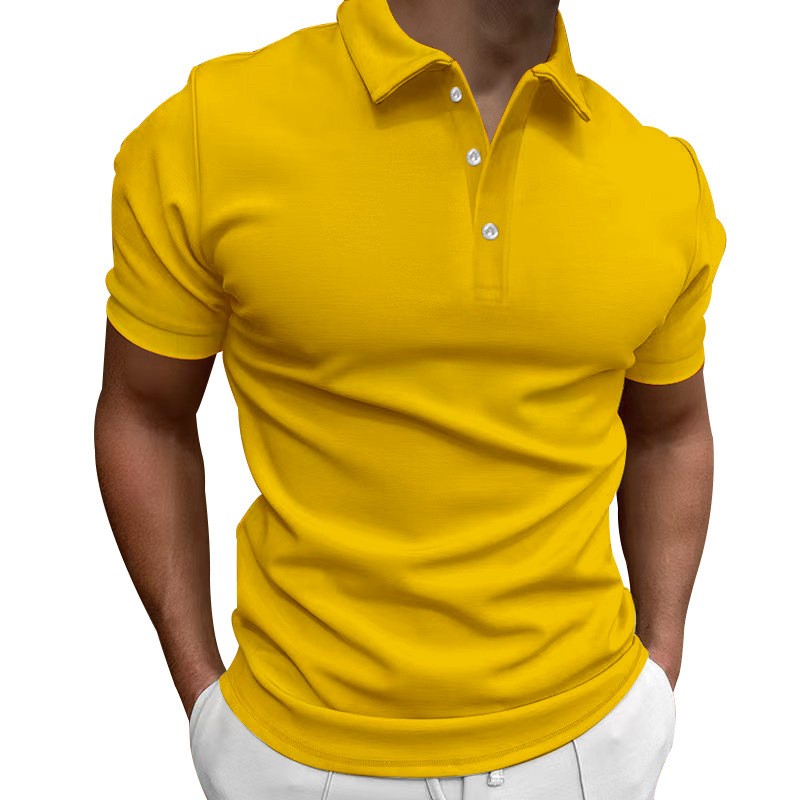 Casual Slim Fit Shirt Short Sl - Polo Shirt Pique avis et prix