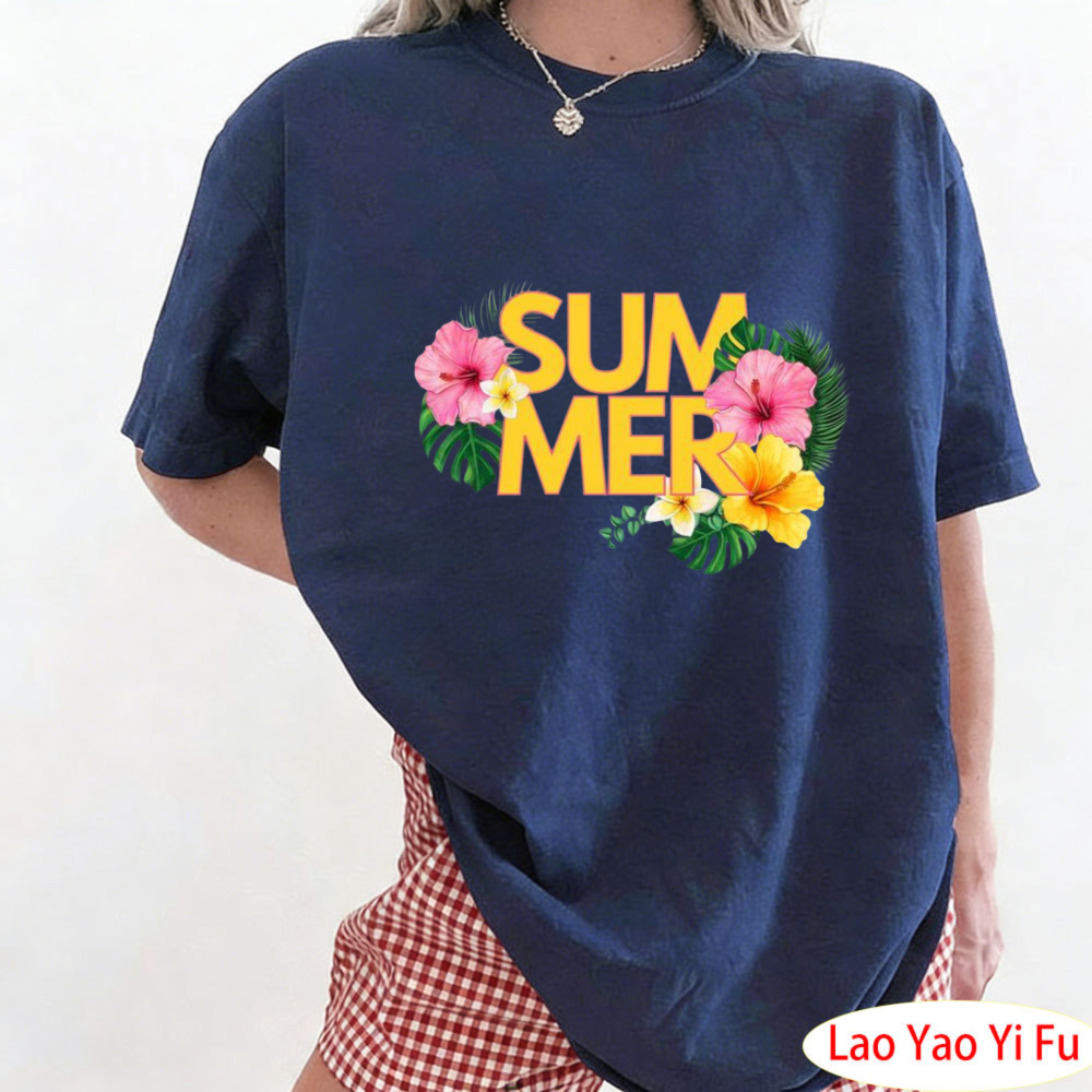 Summer Tropical Floral T-Shirt - Resort Shirt Floral avis et prix