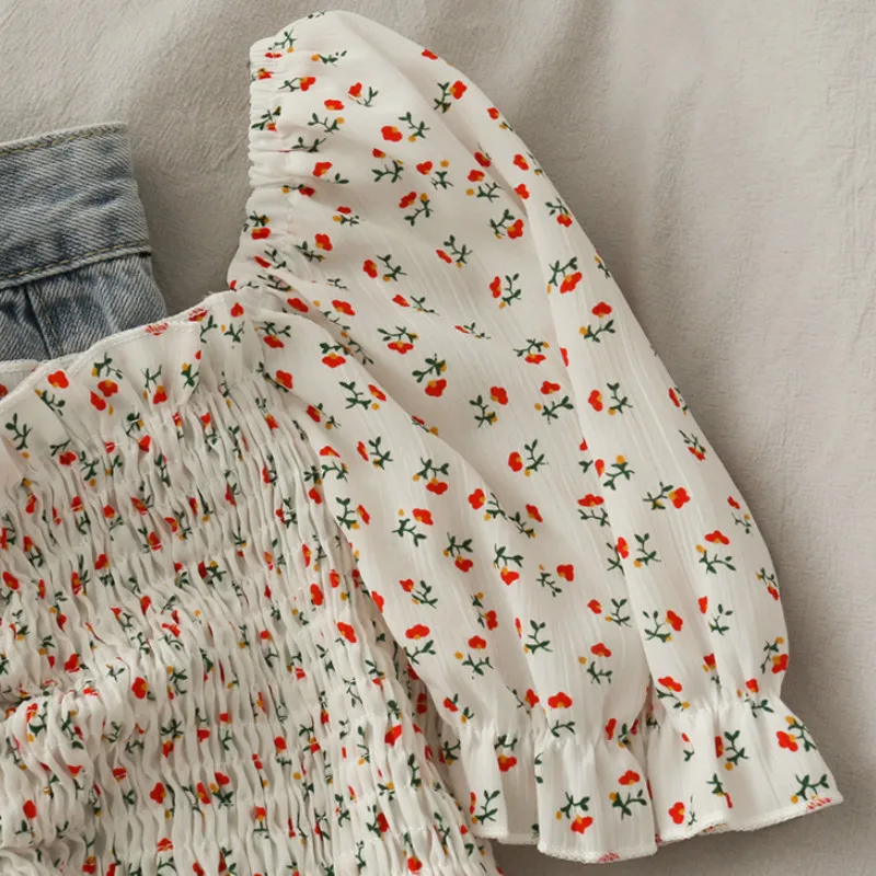Blouses Shirts Women Floral Dr - Short Linen Drawstring avis et prix