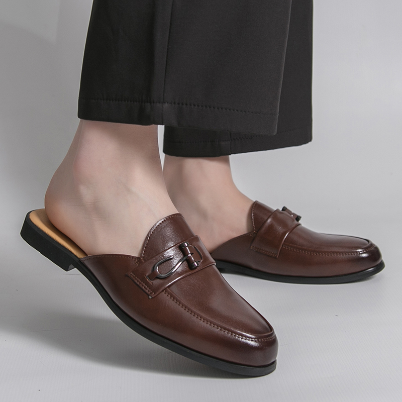 Designer Patent Leather Mens M - Flip Flop Leather Men avis et prix