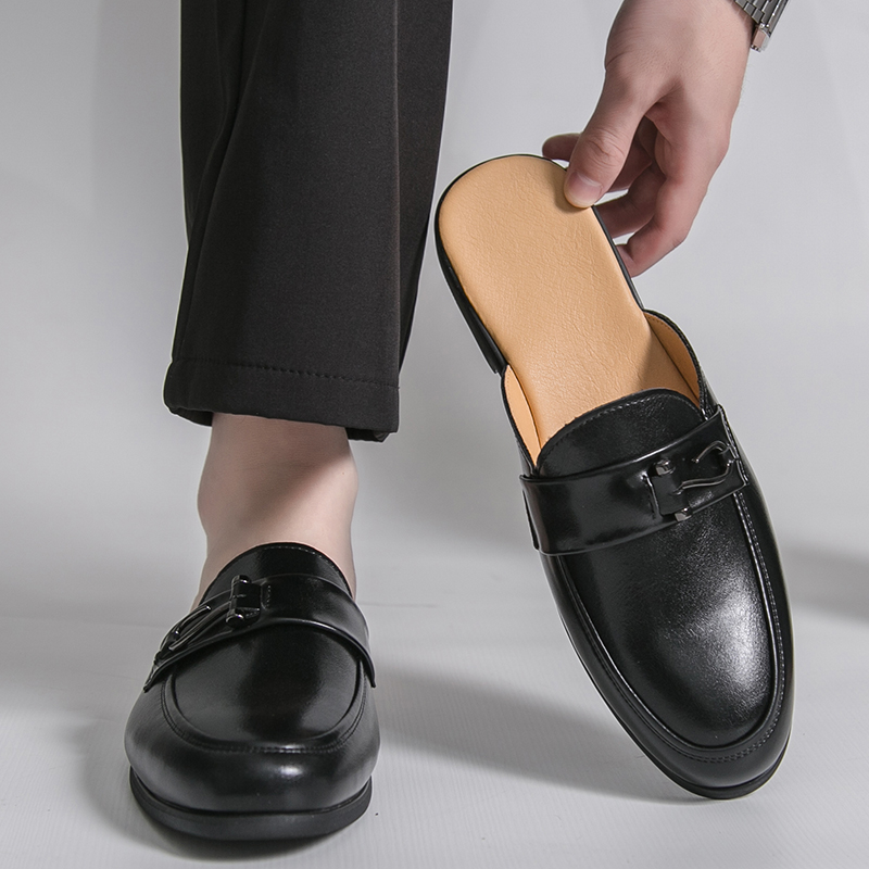 Designer Patent Leather Mens M - Flip Flop Leather Men avis et prix