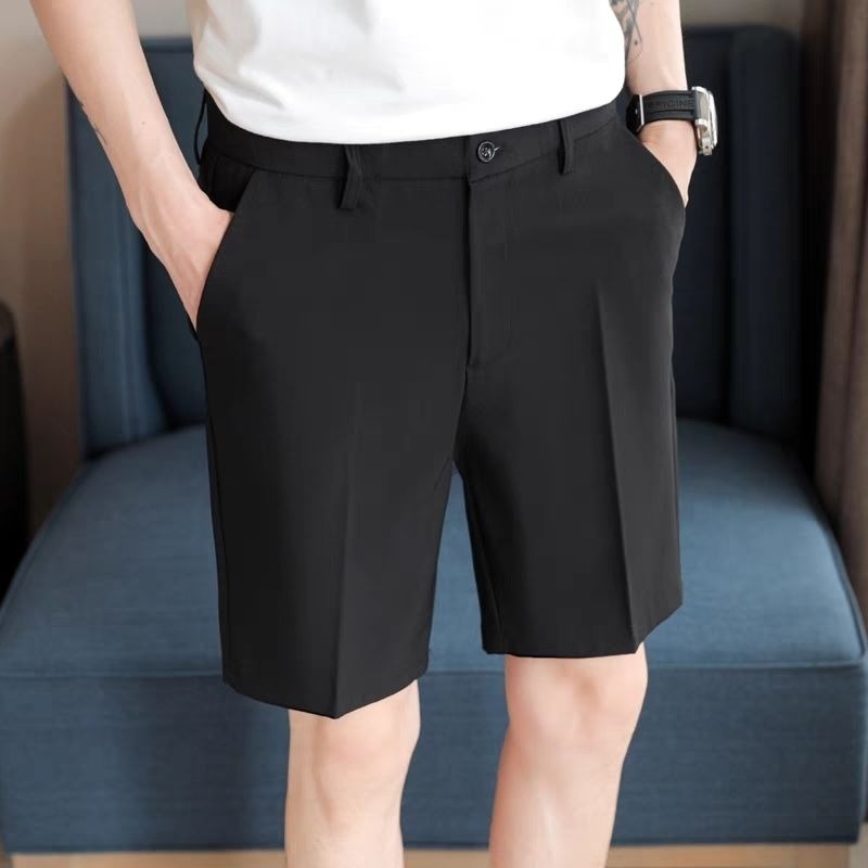 Men's Slim Fit Suit Shorts Sum - Shorts Chino Slim avis et prix