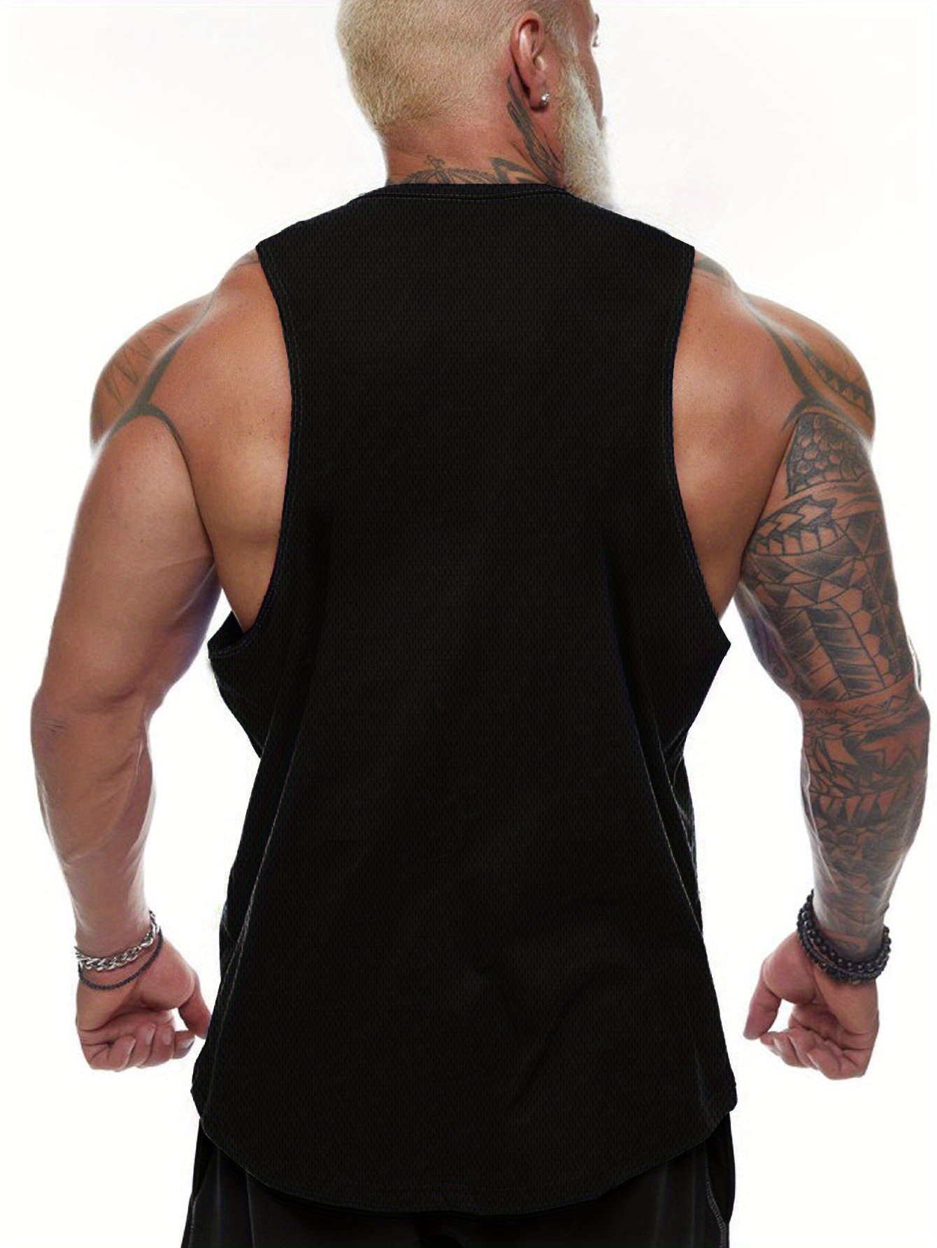Muscle Lion Barbell Print Men' - Tank Top Muscle avis et prix