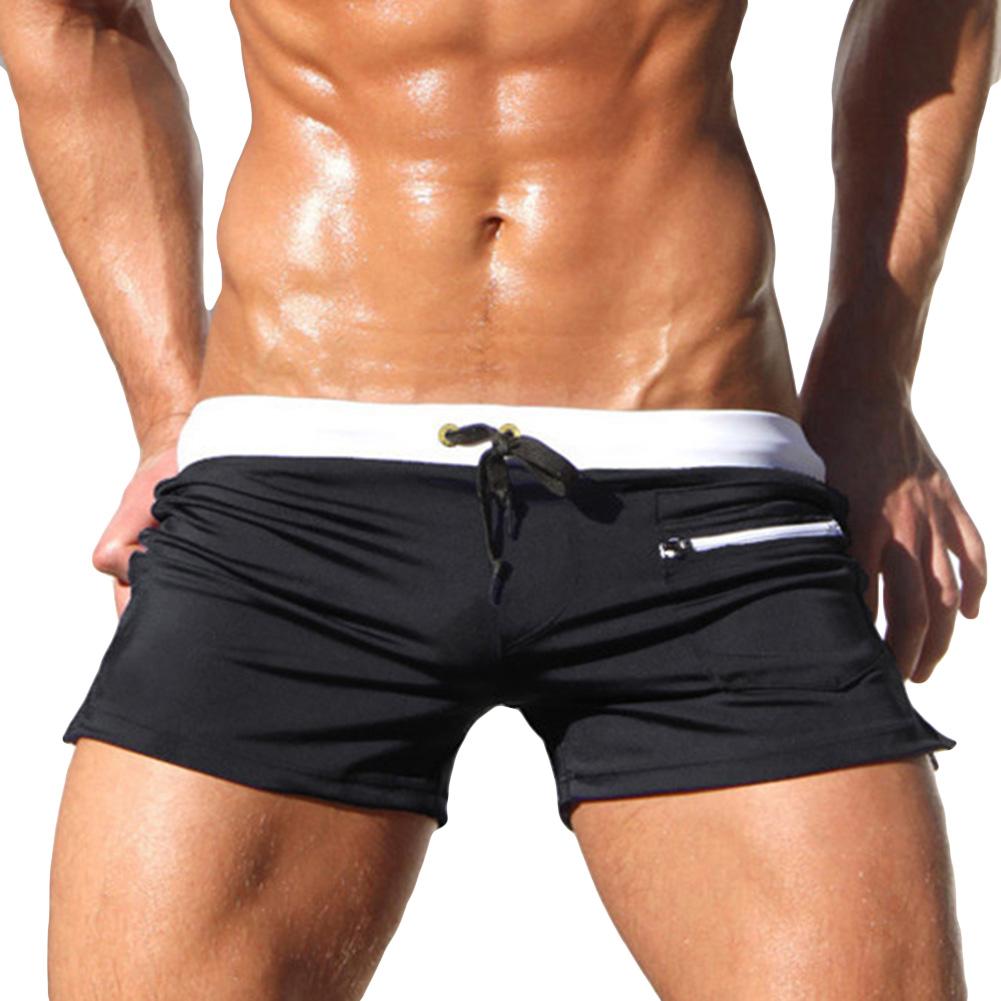 Men Solid Color Swimming Trunk - Trunks Board Surf avis et prix