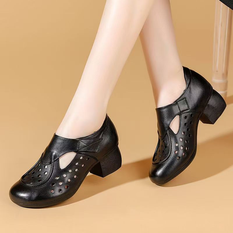 Women's Summer New Leather Hol - Casual Sandal Leather avis et prix