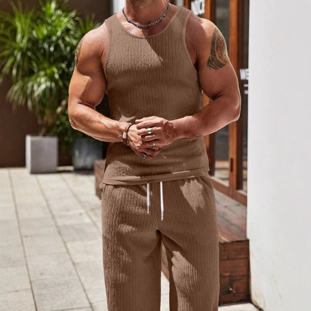 2026 Spring Summer Men's Slim  - Tank Top Muscle avis et prix