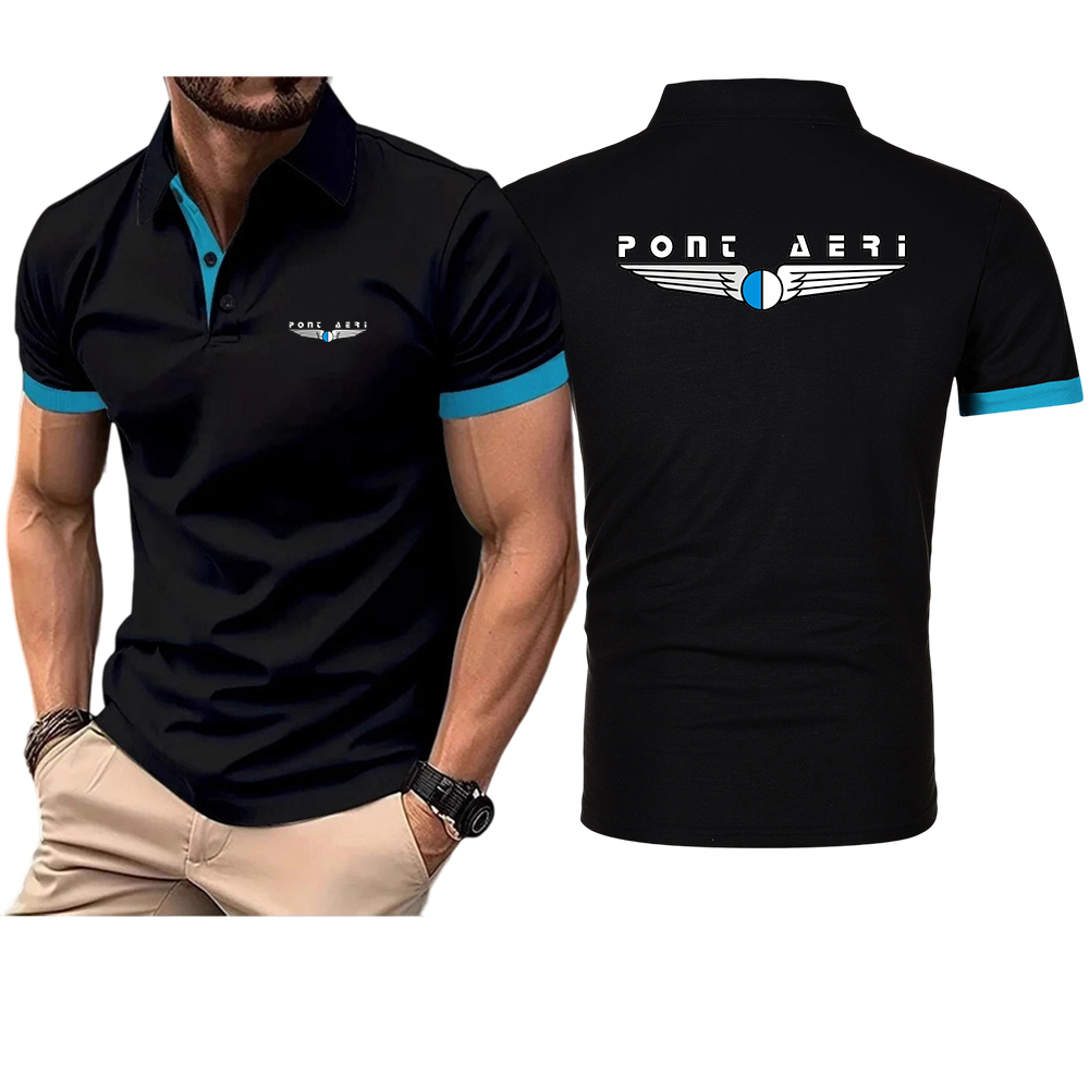 Disco Logo Pont Aeri CH Men's  - Polo Shirt Pique avis et prix
