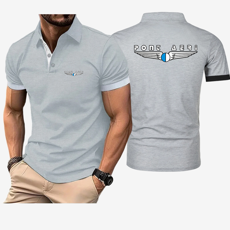 Disco Logo Pont Aeri CH Men's  - Polo Shirt Pique avis et prix