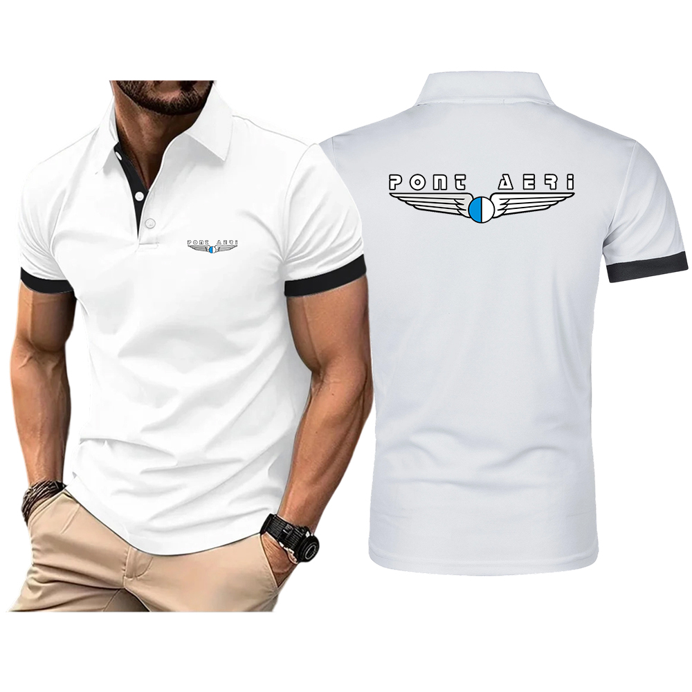 Disco Logo Pont Aeri CH Men's  - Polo Shirt Pique avis et prix