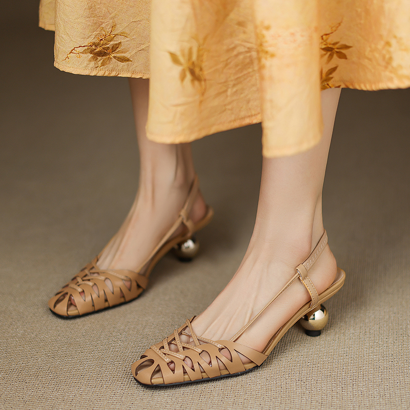 2026 Summer Designer High Heel - Casual Sandal Leather avis et prix