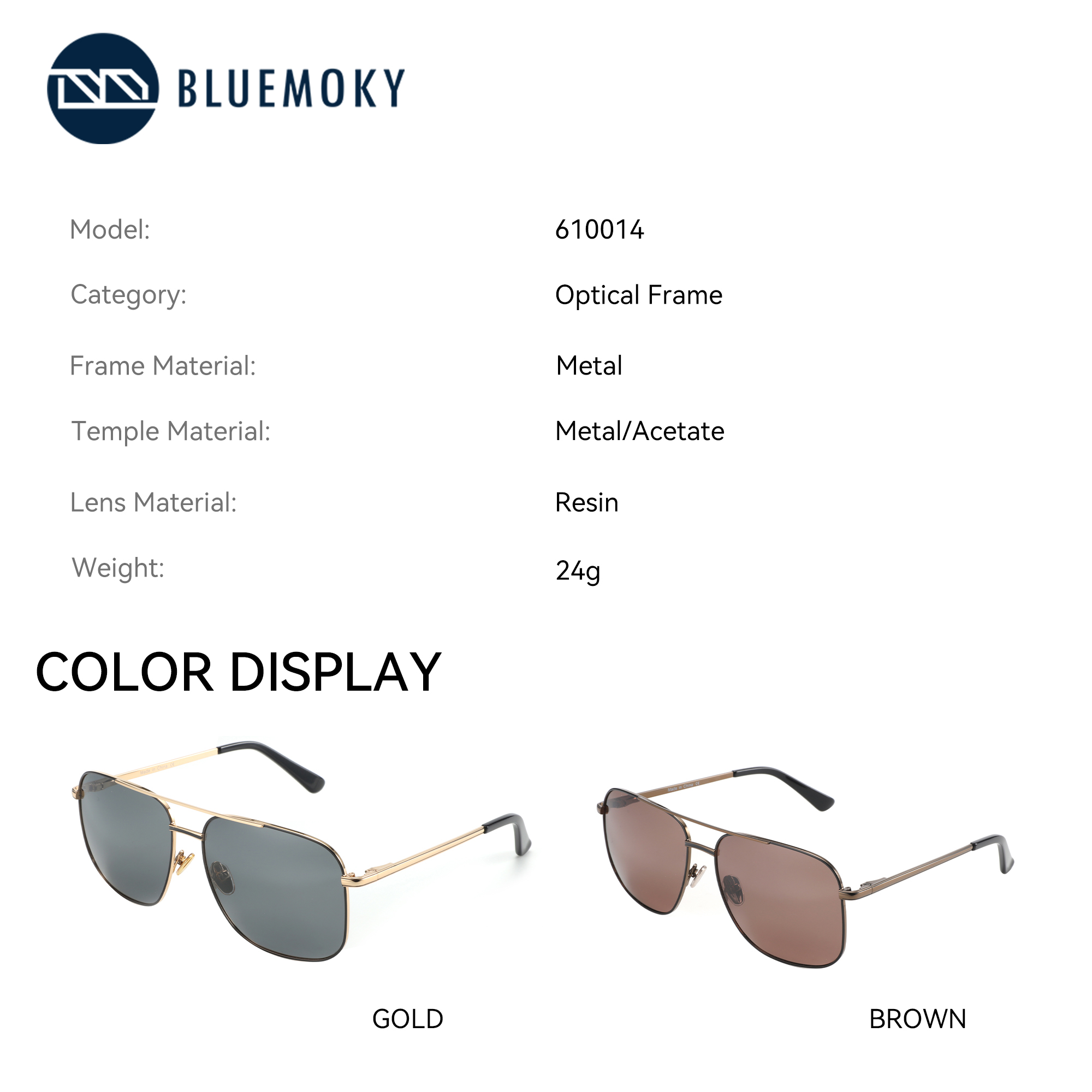 BLUEMOKY Aviator Polarized Pre - Sunglasses Aviator Polarized avis et prix
