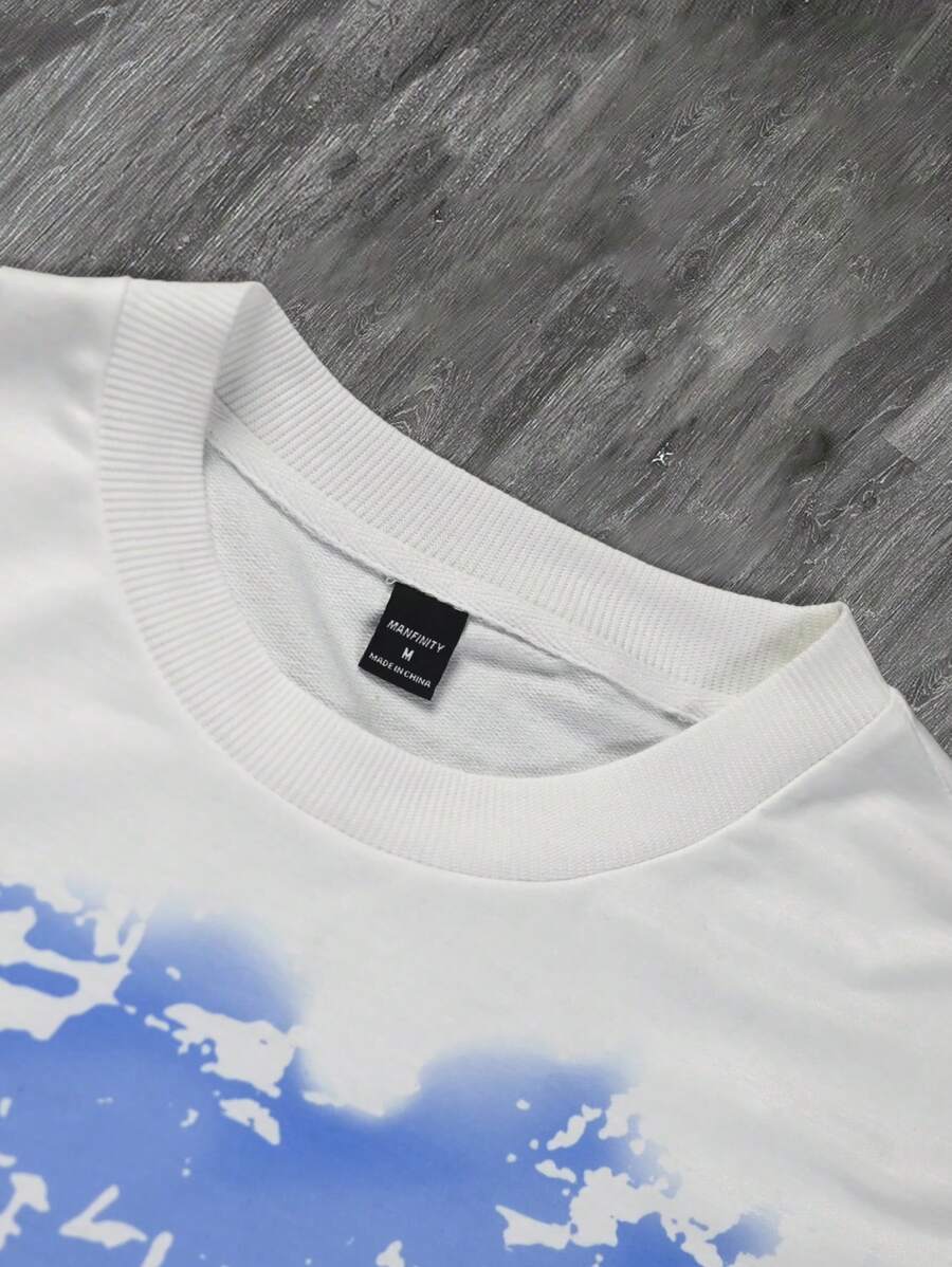 Men's Graphic Print Long Sleev - Tee Graphic Print avis et prix