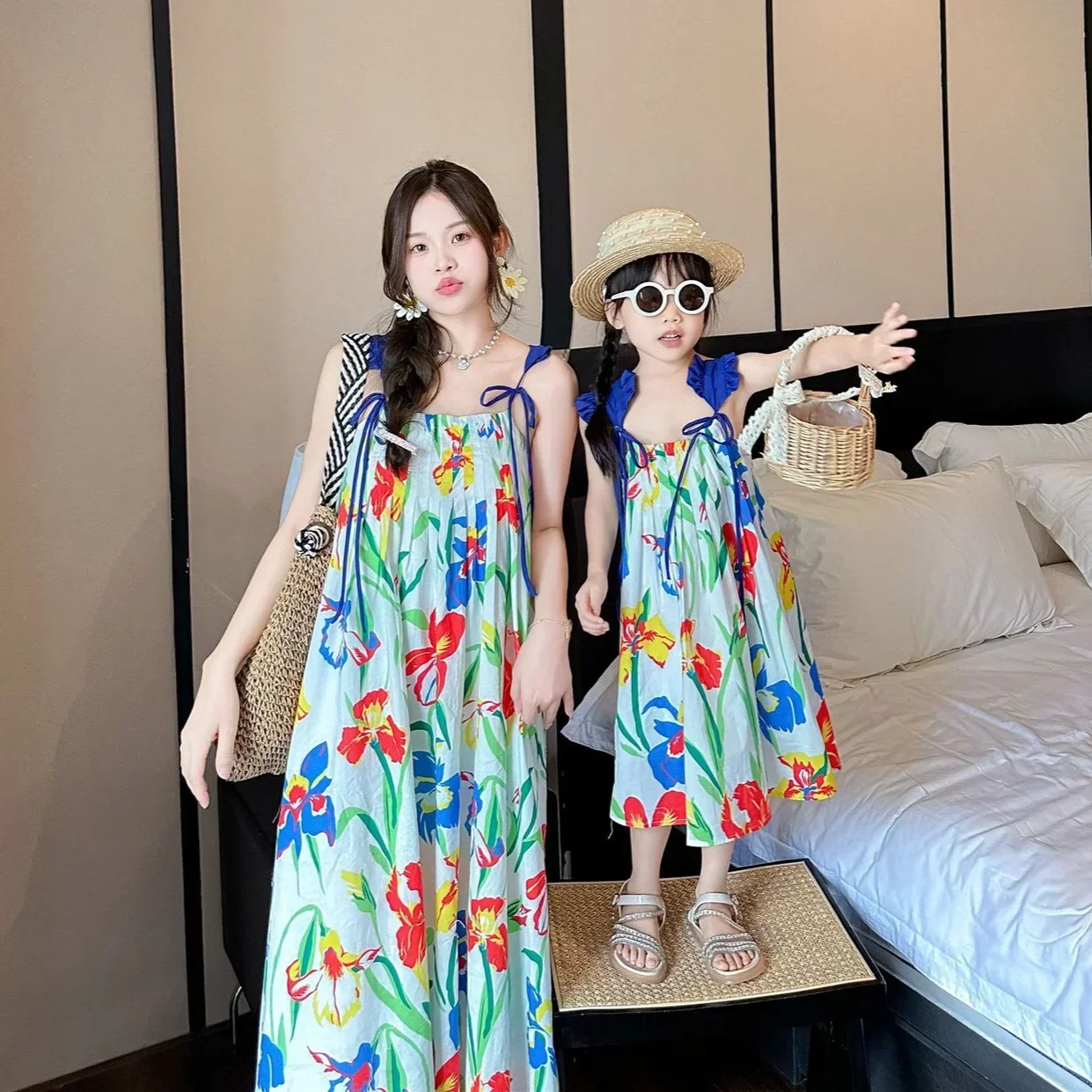 VacationClothes Korean Mommy a - Resort Shirt Floral avis et prix