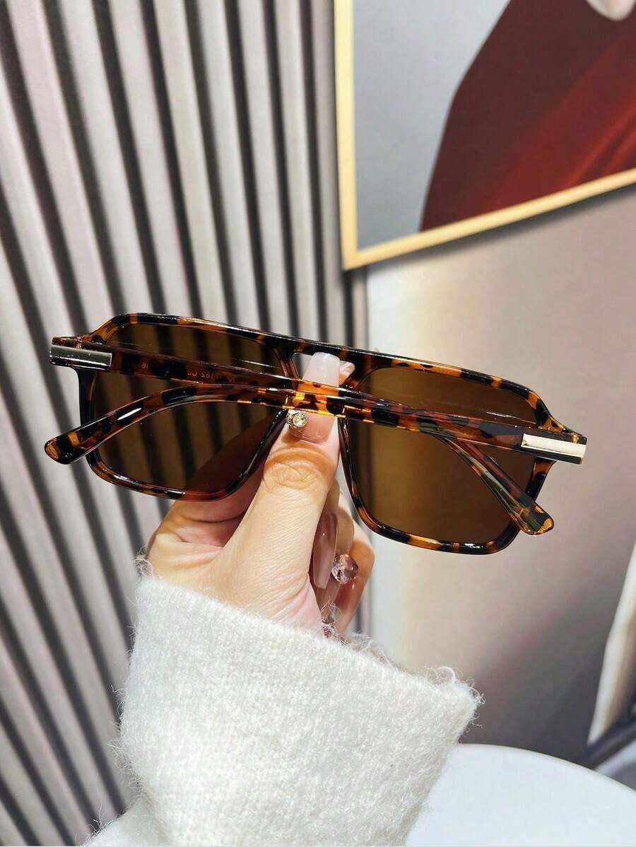Fashion Double Bridge Aviator  - Sunglasses Aviator Polarized avis et prix
