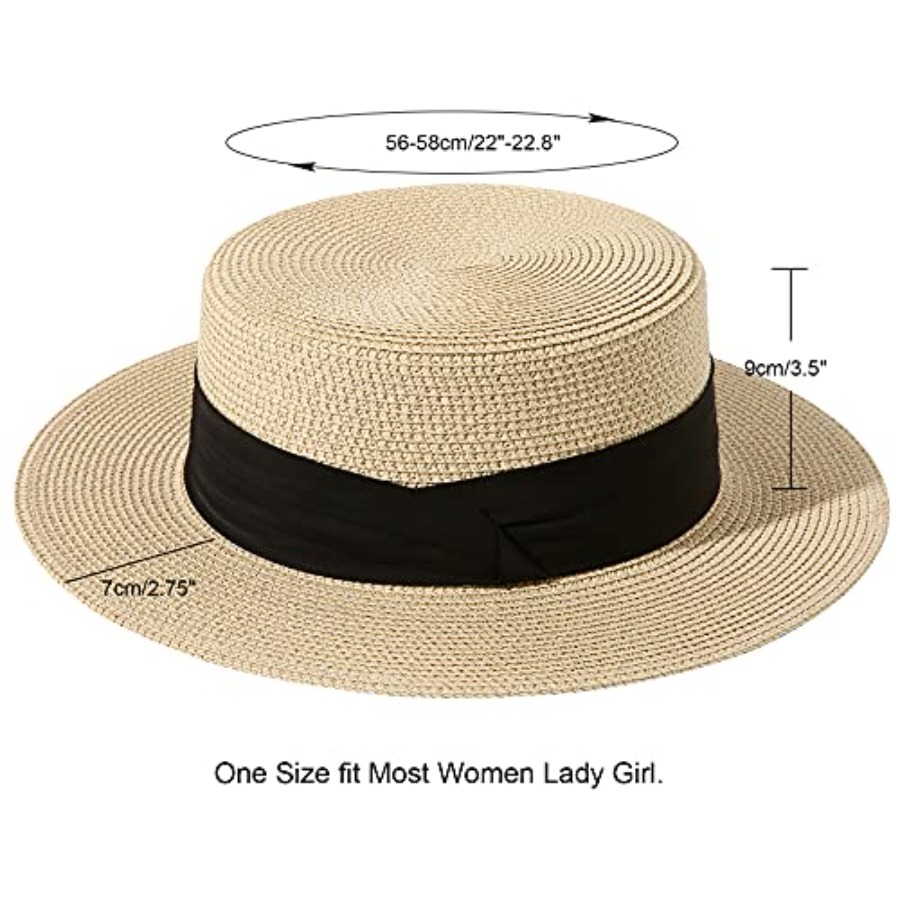 Lanzom Sun Hats for Women Wide - Packable Hat Nylon avis et prix