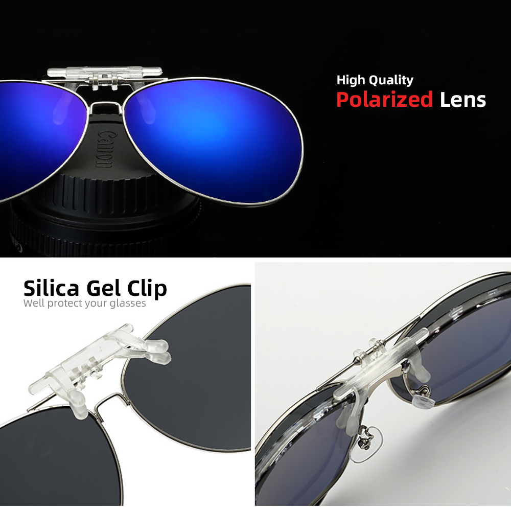 VIVIBEE Aviation Flip Up Clip  - Sunglasses Aviator Polarized avis et prix