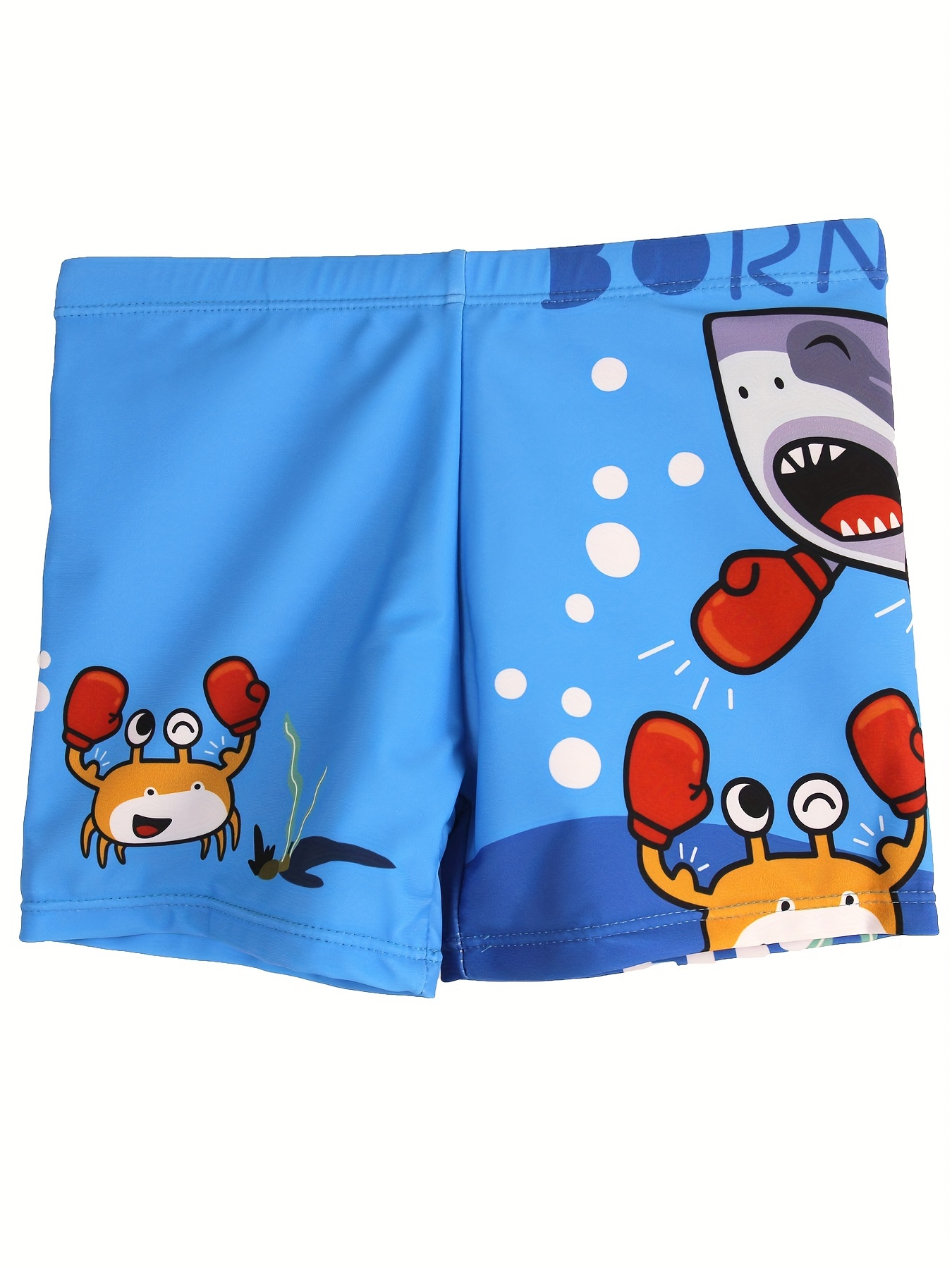 Cartoon Boxing Crab And Shark  - Swim Trunk Quick Dry avis et prix