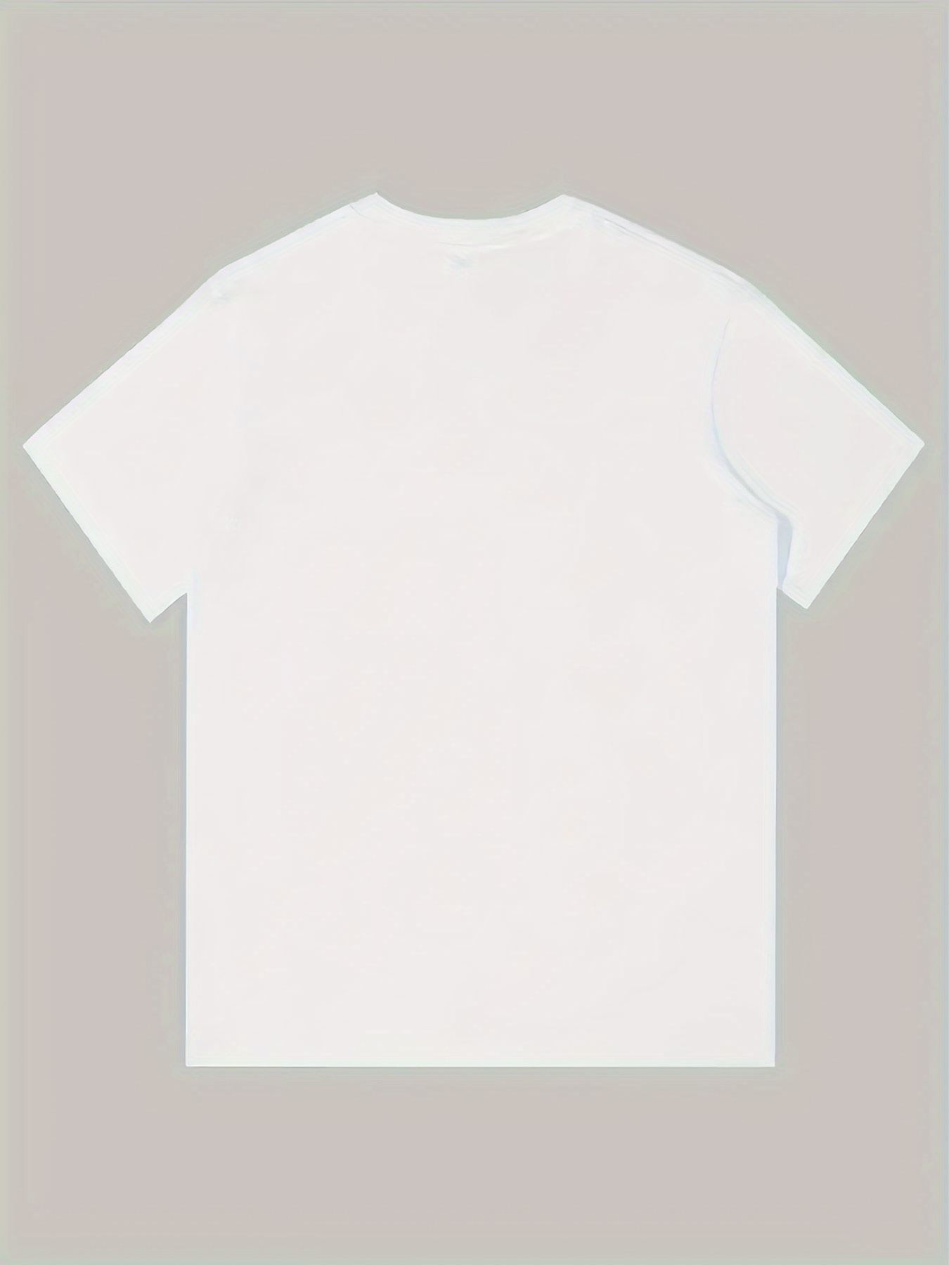 Men's Black T-Shirt Graphic  C - Tee Graphic Print avis et prix